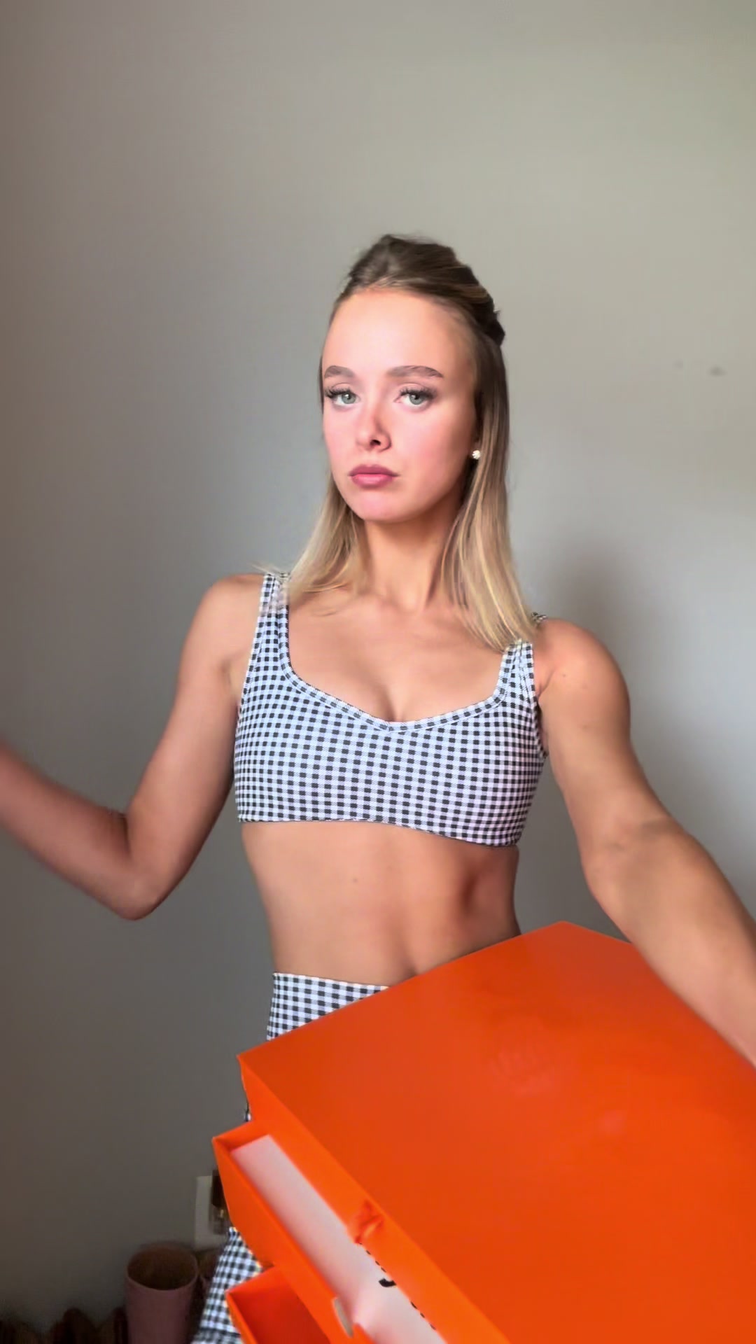 TikTok post by @lylabiggs for Carpe. Caption reads: [...] when I run out of this deodorant @Carpe....