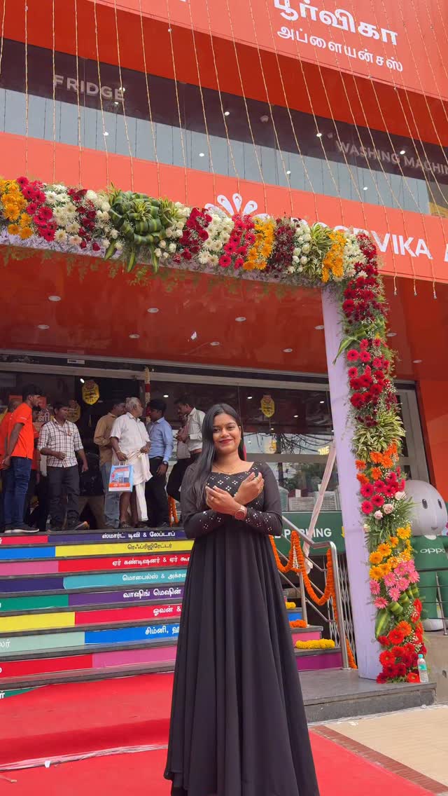 Instagram post by @dawfika_official for Poorvika. Caption reads: Visit Poorvika appliances in Cantonment ❤️
.
. Use....