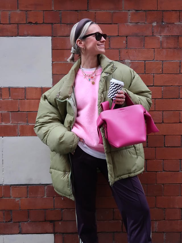 Instagram post by @goodmannersstyle for Anthropologie. Caption reads: A few outfits I’ve loved recently and I’ll....