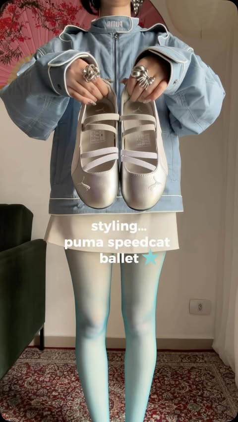 Instagram post by @brendasuzuk for PUMA Sportstyle. Caption reads: I ❤️ PUMA SPEEDCAT @pumasportstyle @pumabrasil....