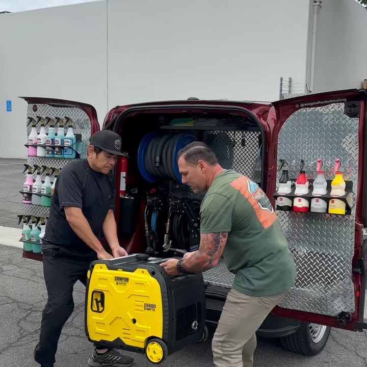 Instagram post by @wagstaffautodetailing for Jobber. Caption reads: All in One Business Management @jobber....