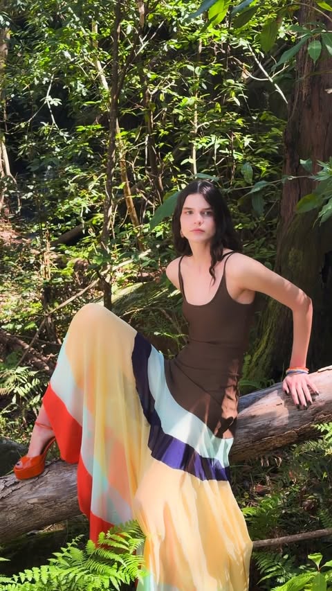 Instagram post by @vogueaustralia for Fendi. Caption reads: @fendi’s pre-fall collection carries a fresh [...].