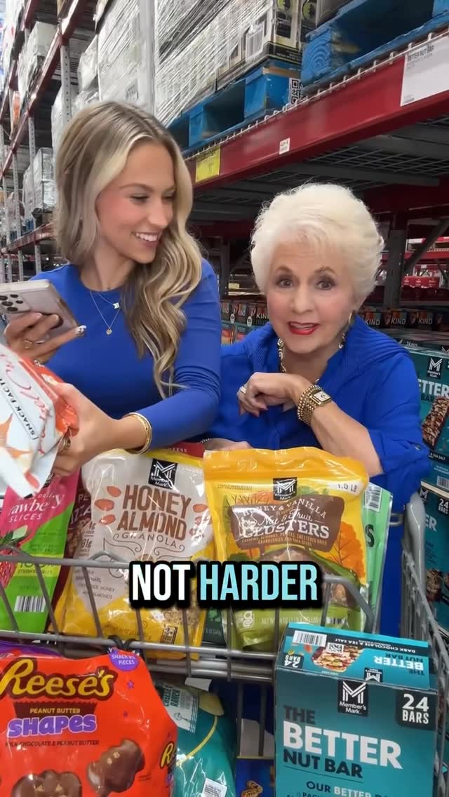 Instagram post by @emmagraceandmemama for Sam’s Club. Caption reads: #SamsPartner Going to SAM’S CLUB with MEMAMA! ?....