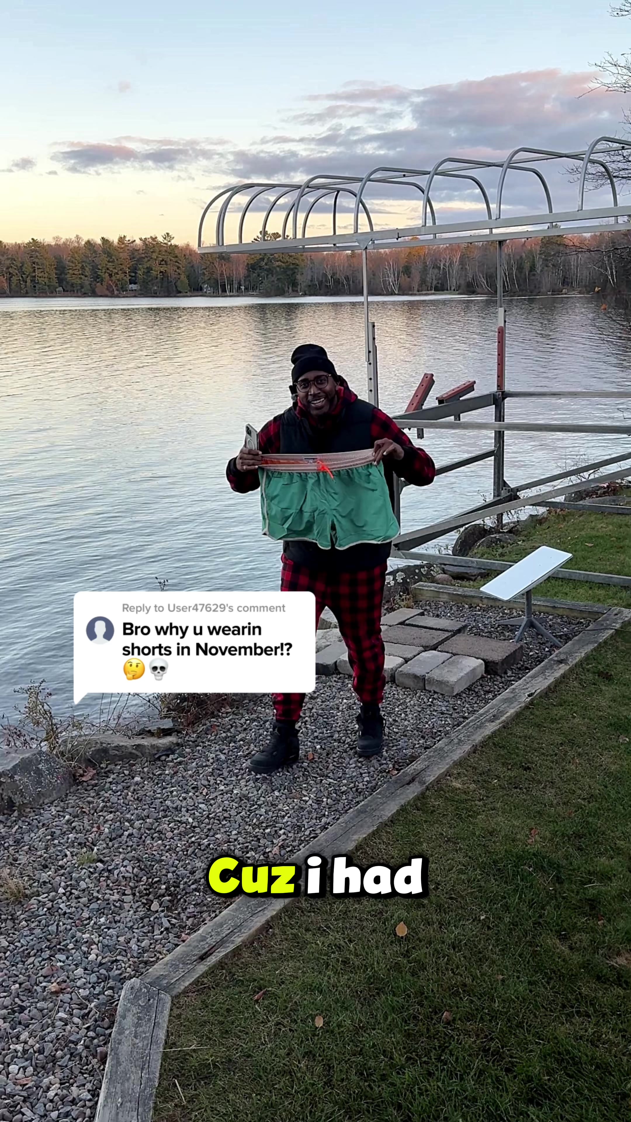 TikTok post by @itzzchicago for Maamgic. Caption reads: [...] shorts said “trust the process” 🔥🔥....