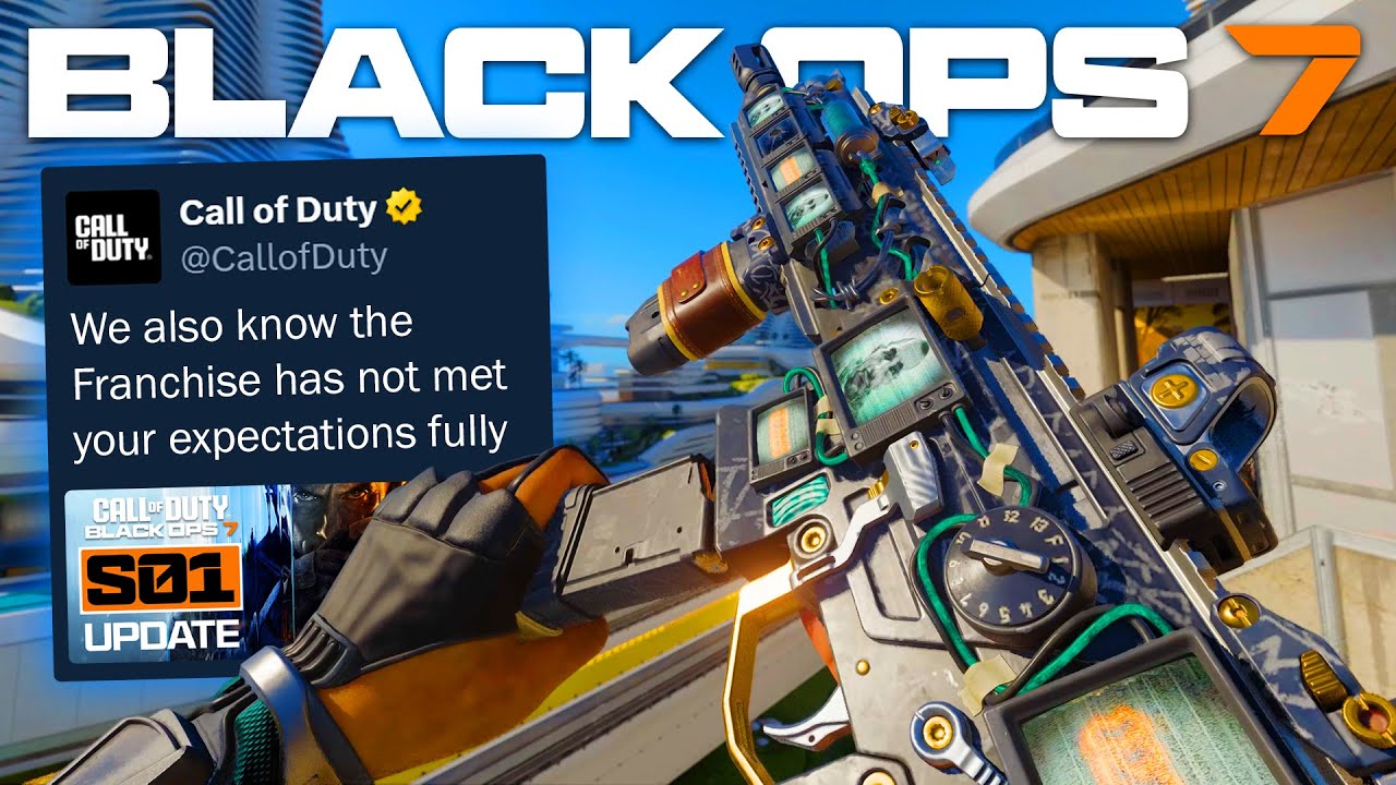 YouTube post by @eColiEspresso for KontrolFreek. Caption reads: The Future of COD Was Revealed... (My Thoughts).