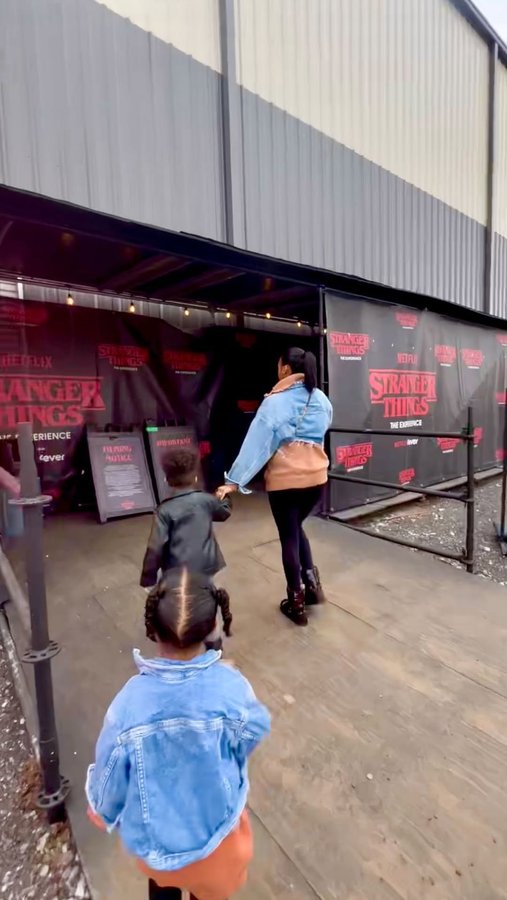 Instagram post by @nadirah.ali for Stranger Things Experience. Caption reads: Do you guys watch stranger things ? If so who’s....