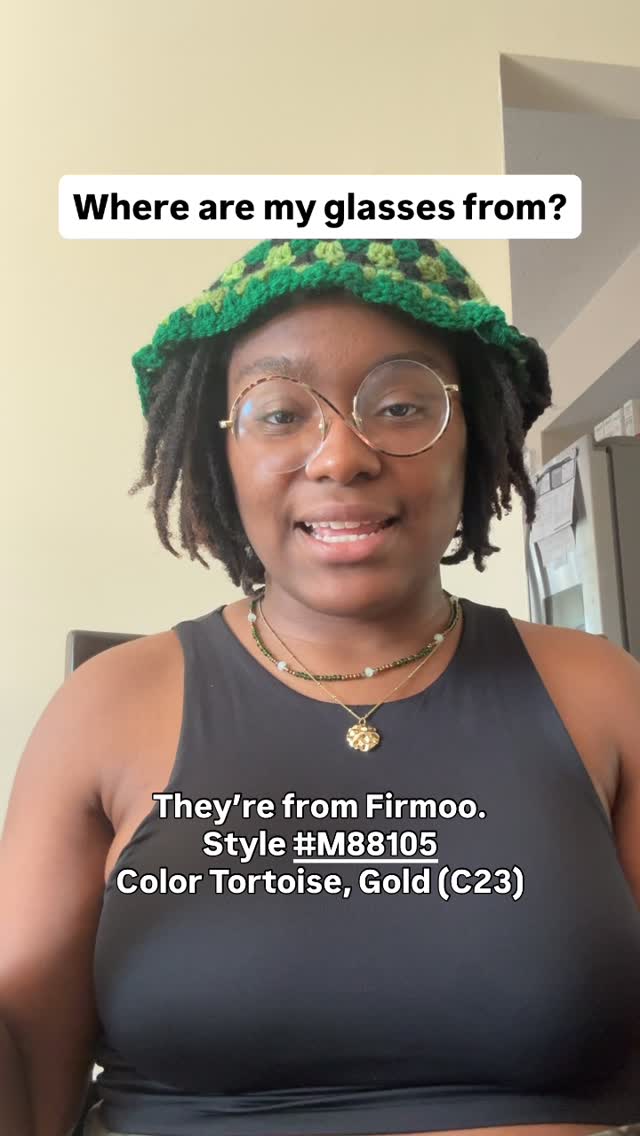 Instagram post by @talesofablackwoman for Firmoo. Caption reads: Since y’all have asked so much 😂 I got them from....