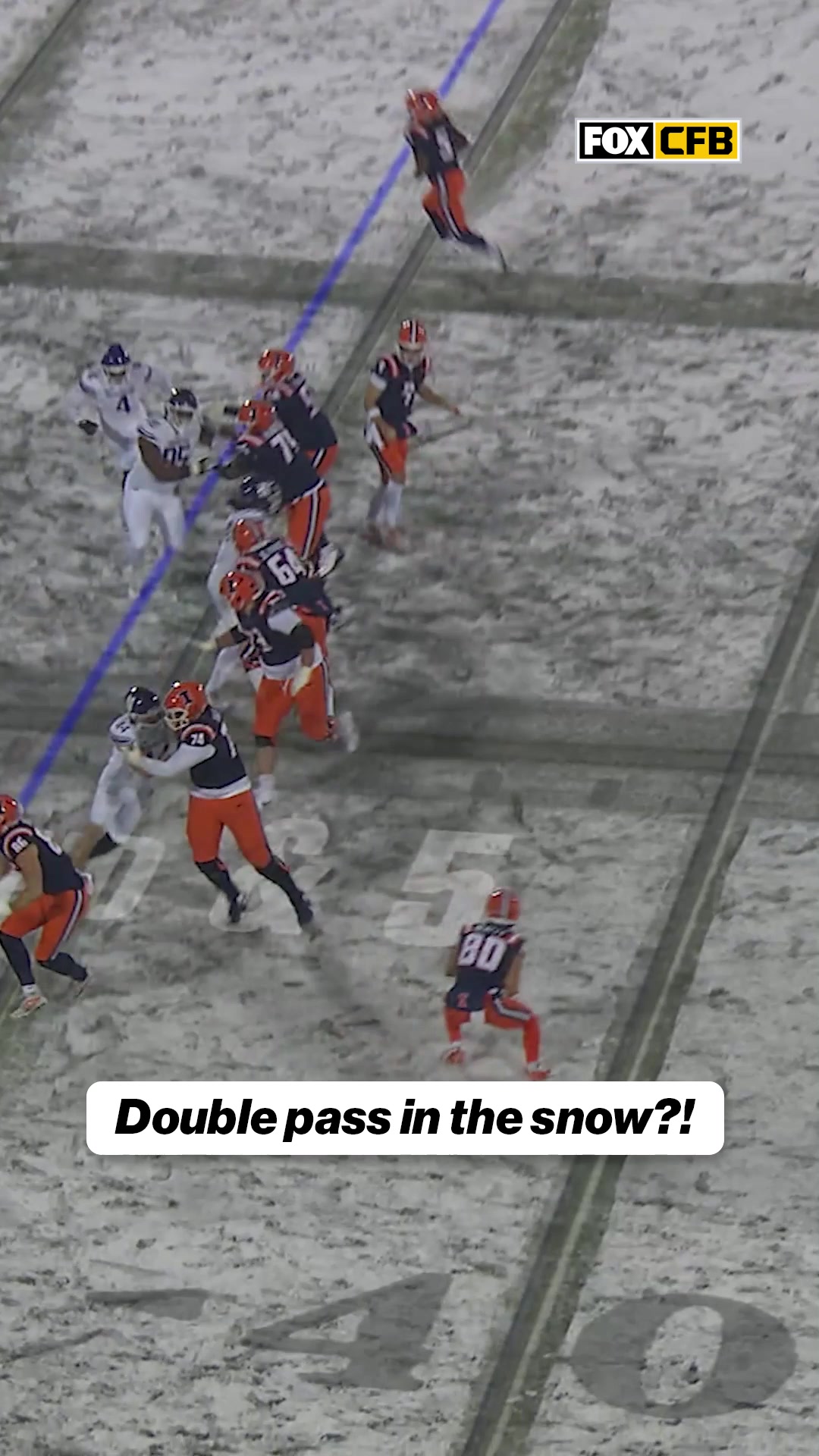 TikTok post by @cfbonfox for Old Trapper Beef Jerky. Caption reads: Don’t see that every day 👀 Sponsored by @Old....