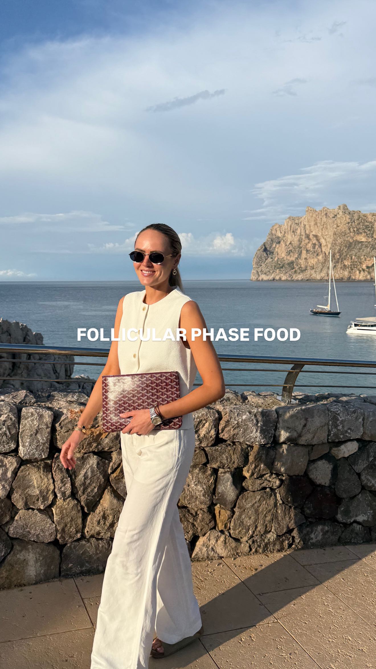 Instagram post by @jess_shand_ for Happy Mammoth. Caption reads: Heres an example of follicular phase food in the....