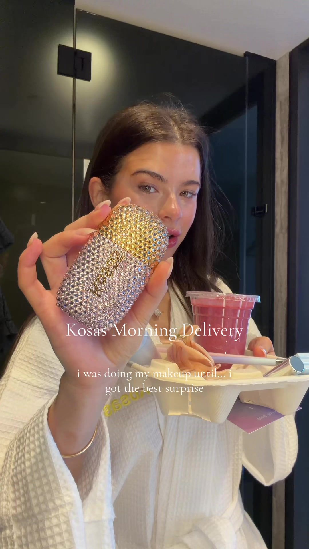 TikTok post by @jessicamarvisi for Kosas. Caption reads: ❤️ you @Kosas .