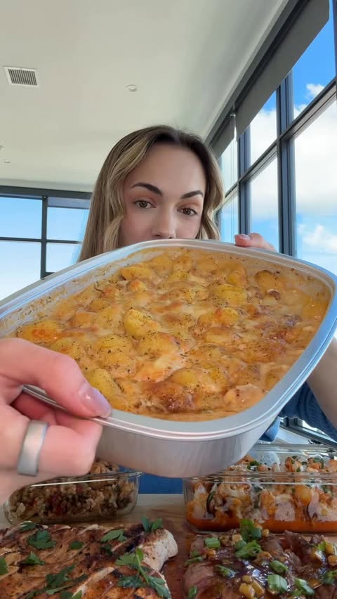Instagram post by @laneygrn.eats for Blue Apron. Caption reads: [...] fact that I COOKED this all myself!....