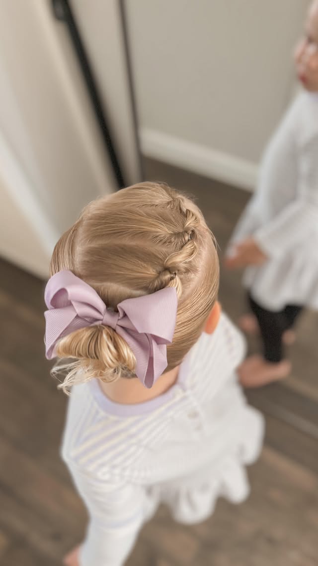 Instagram post by @hairstyling_mom for T is for Tame. Caption reads: [...] Toddler Hairstyle ✨ Part 10 We use....