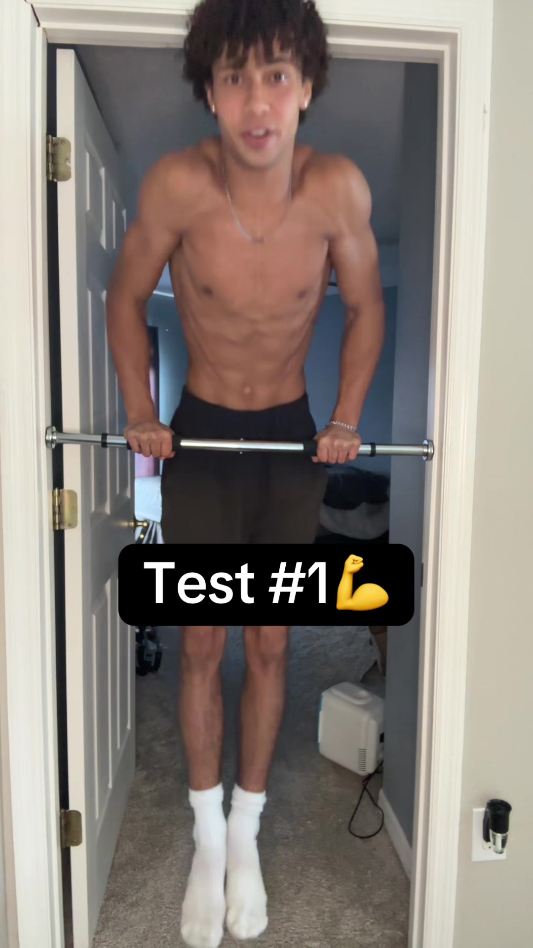 TikTok post by @world_of_deals_ for Sunny Health & Fitness. Caption reads: I’m impressed. @SunnyHealthFitness....