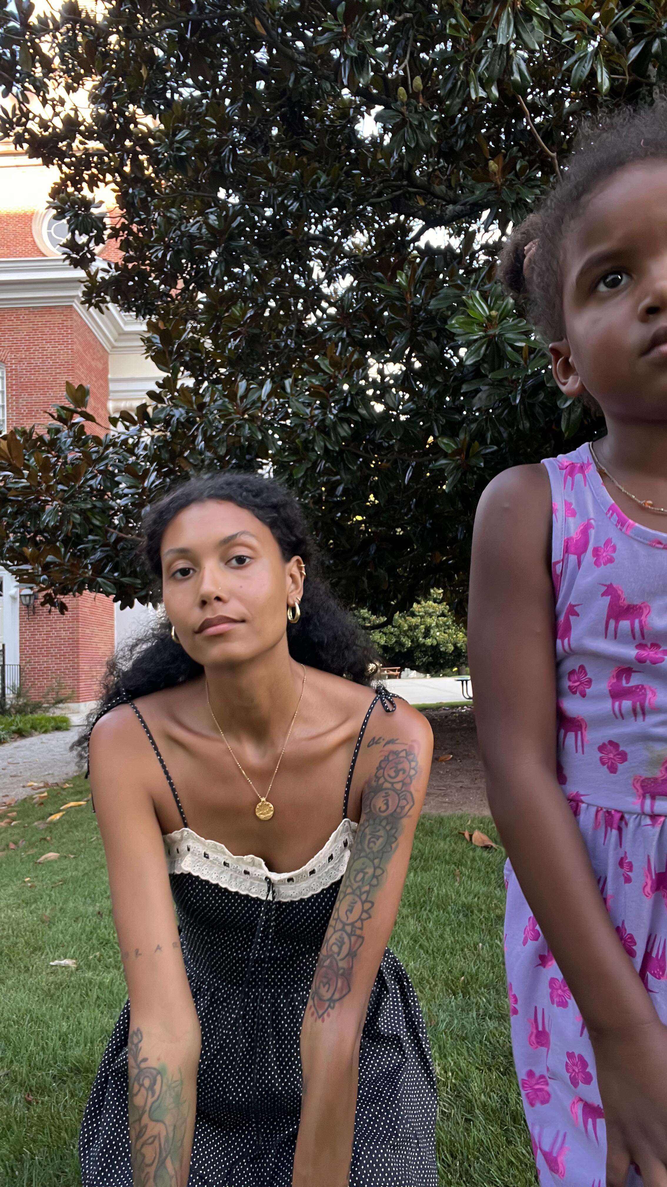 Instagram post by @thesydneyporter for Christy Dawn. Caption reads: This pretty much sums up what it’s like to work....