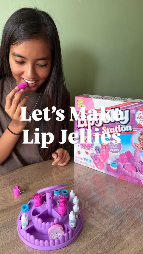 Instagram post by @miaandjordan_inlondon for Vivid Toy Group. Caption reads: Lip Jelly Station!!!! That’s Right! You Can Make....