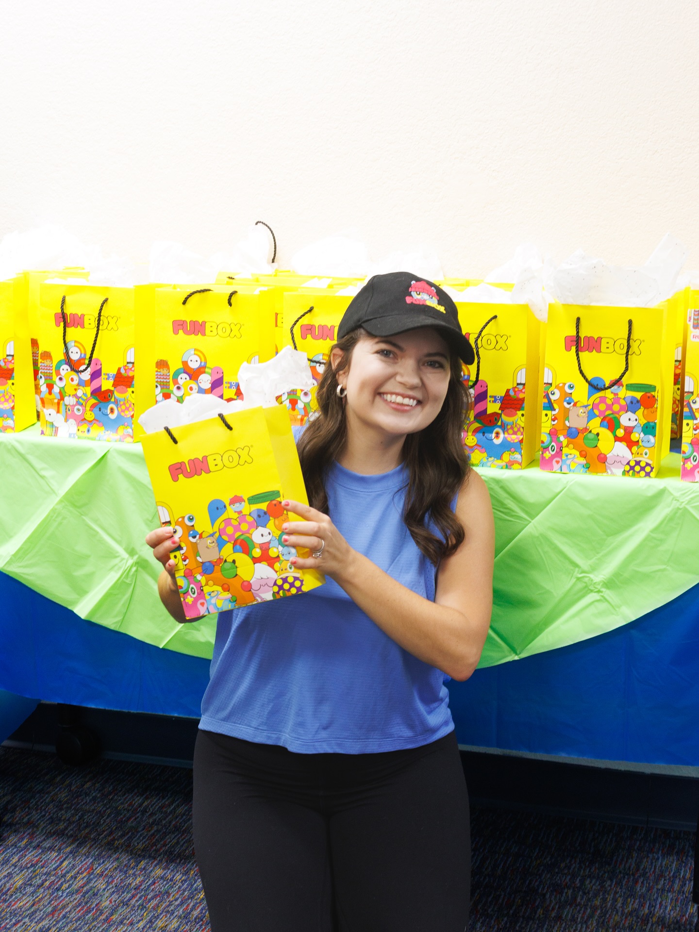 Instagram post by @ambsryan_ for Funbox. Caption reads: What better way to give back  than spreading joy....