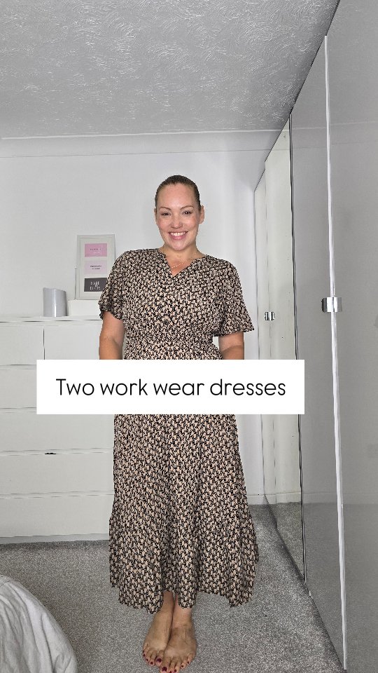 Instagram post by @samantha_ava_grace for Bloomchic. Caption reads: These dresses are so good on curvy bodies. 

Both....
