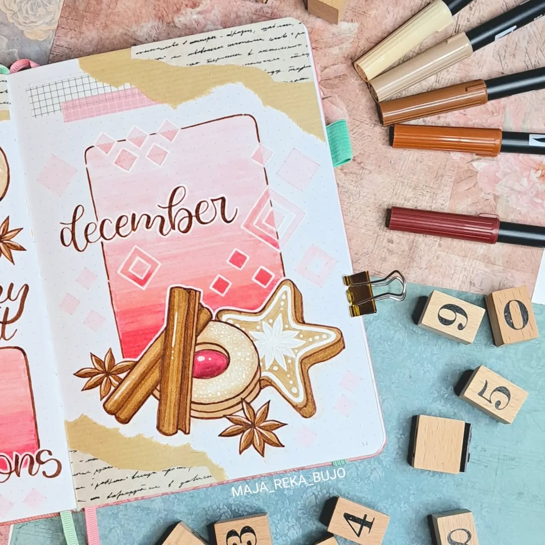 Instagram post by @maja_reka_bujo for Scribbles That Matter. Caption reads: [...] The notebook I'm using is from....