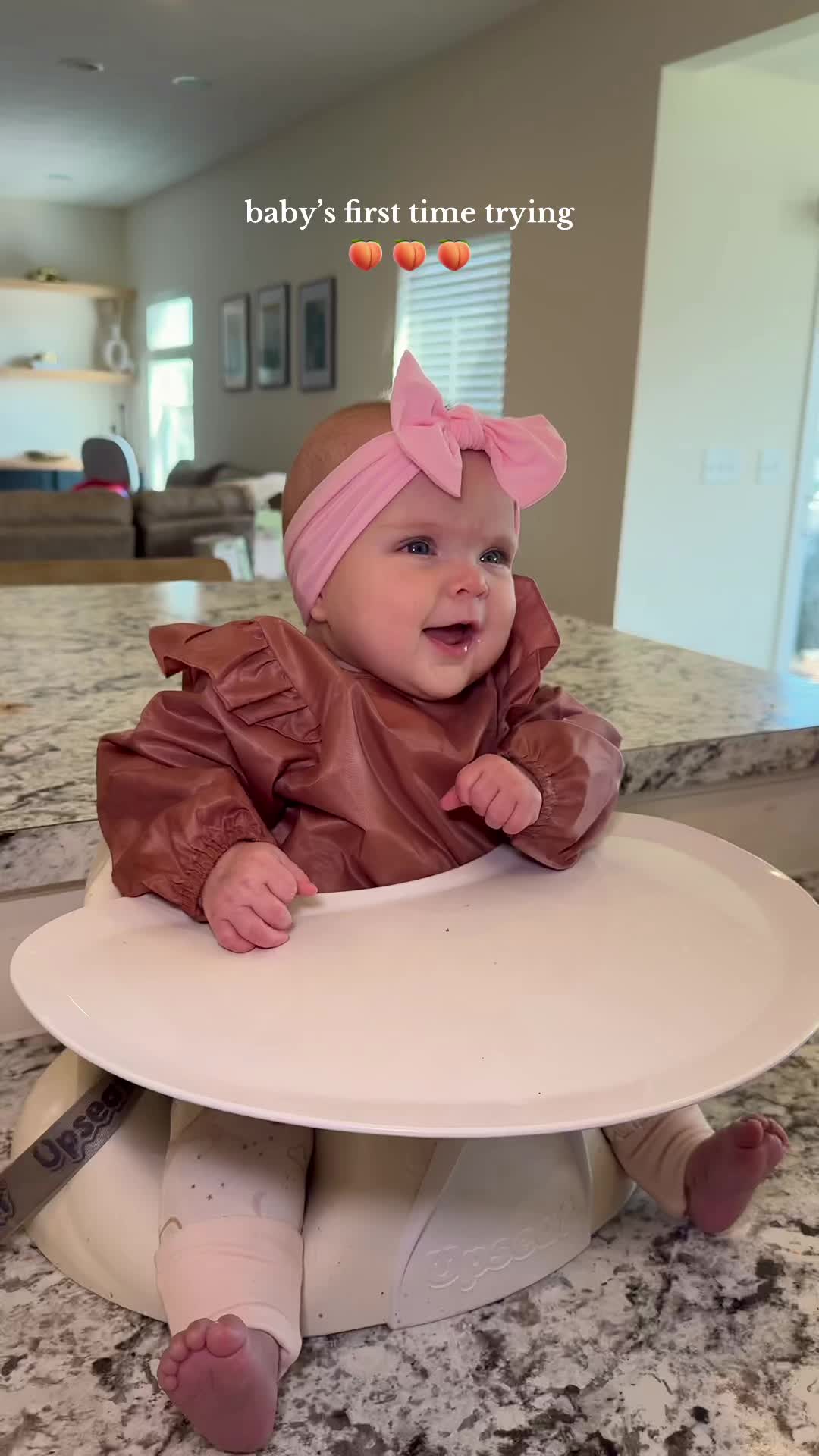 TikTok post by @lobro15 for Little Spoon. Caption reads: [...] #babyfood #startingsolids #blw #babytok....