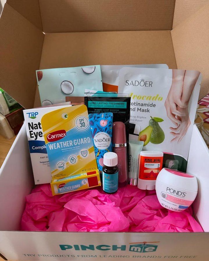 Instagram post by @ugcbyleyla for TruLabs. Caption reads: [...] This time, my PINCHme box included the....