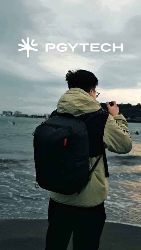 Instagram post by @yyc_street_photography for PGYTECH. Caption reads: Recently took the @pgytechglobal OneMo 2 bag with....