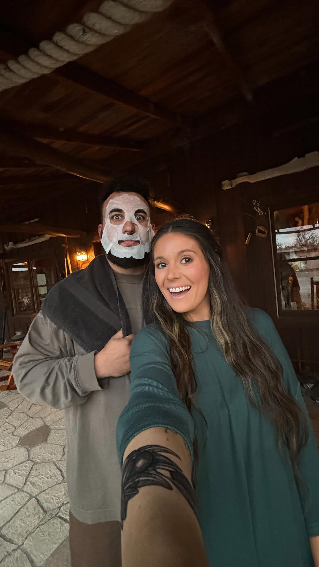Instagram post by @kacidriggers for Dollar Shave Club. Caption reads: I told him his days of being a hairy beast are....