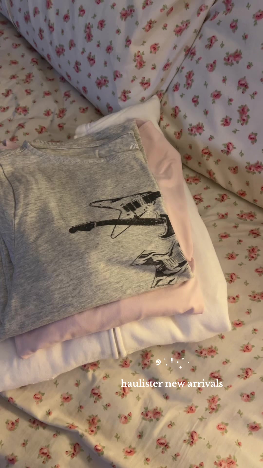 TikTok post by @agsf1lms for hollister. Caption reads: @hollister #HollisterPartner I’m so uncreative w....