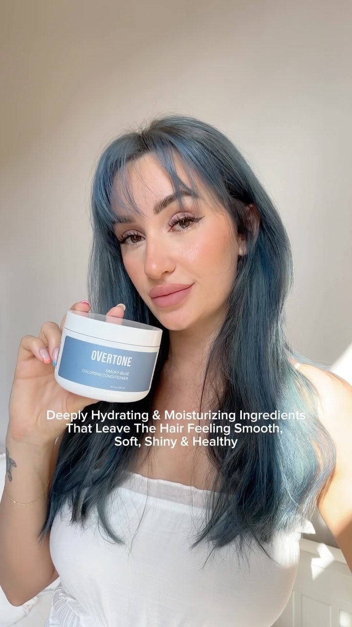 Instagram post by @beautybysveta for OVERTONECOLOR. Caption reads: @overtonecolor just launched a new collection -....