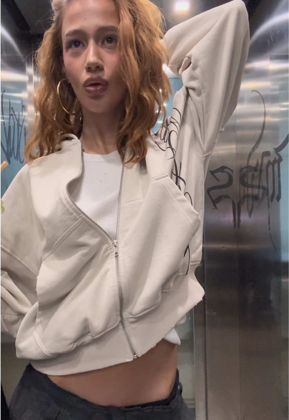 TikTok post by @norahrood for Cold Culture. Caption reads: @Cold Culture ft matcha #ootd.