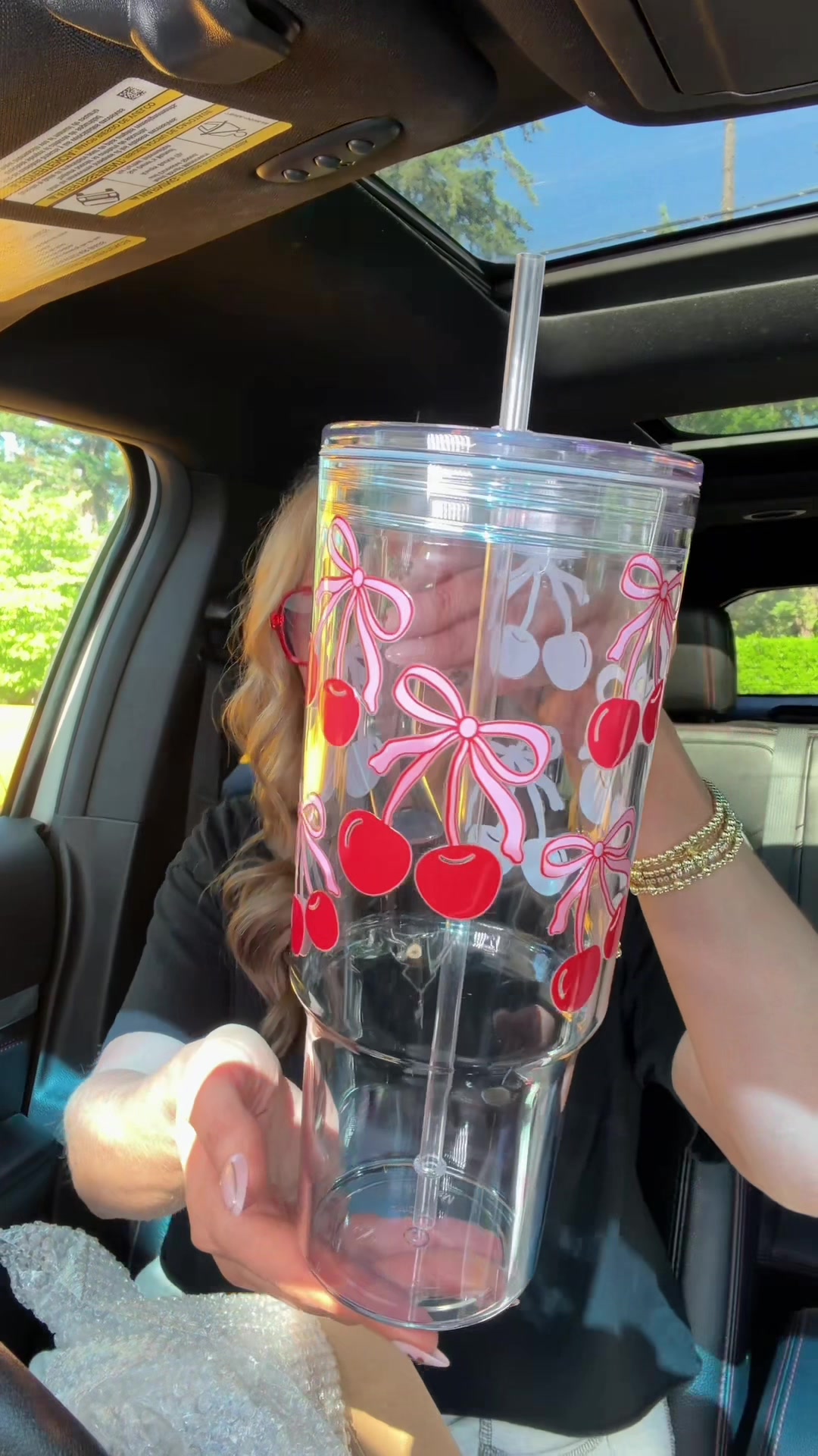 TikTok post by @realtalkcaitlin for Sip-Sip Hooray!. Caption reads: [...] #hiphiphooray #dealsforyoudays @@Sip-Sip....