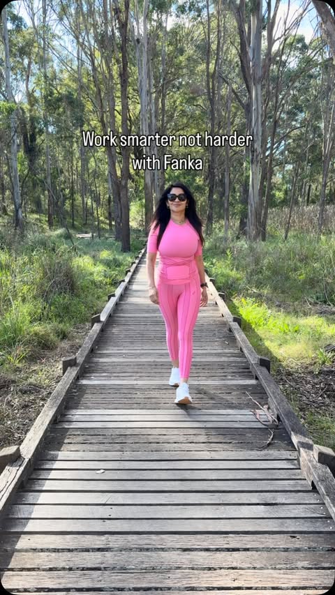 Instagram post by @xbina1 for Fanka. Caption reads: Use my code WOOD10 for 10% off your @fankaofficial....