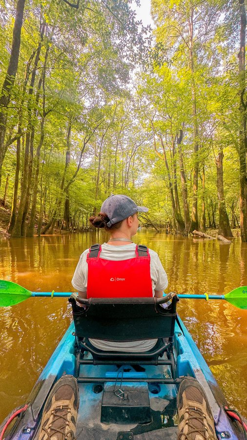 Instagram post by @molly.ann.travels for FlipBelt. Caption reads: [...] had pockets for everything? Meet FlipBelt....