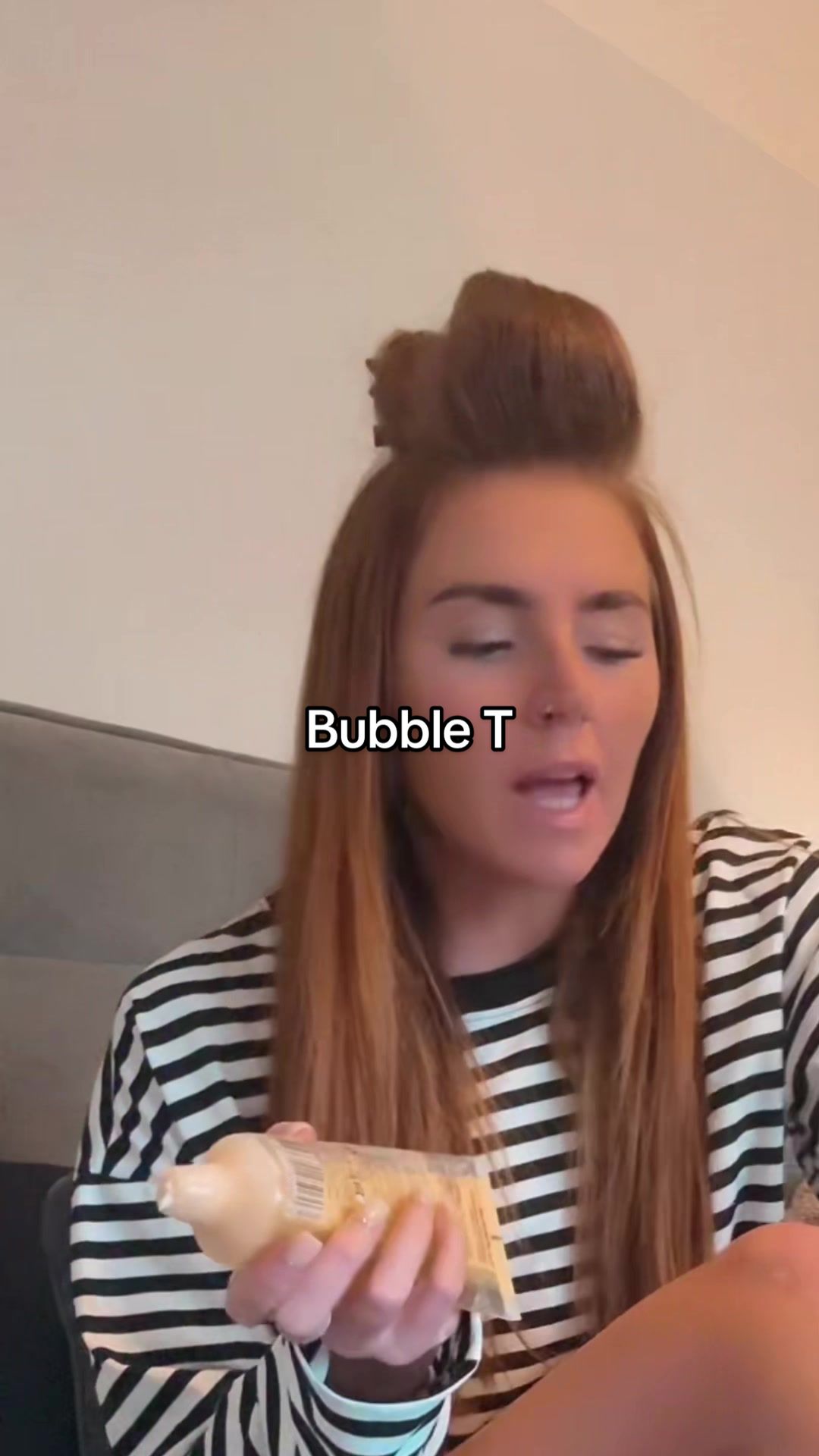 TikTok post by @skyejamielouise for Bubble T Cosmetics. Caption reads: @Bubble T Cosmetics.