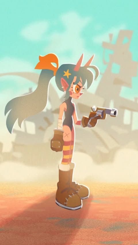 Instagram post by @tanstar.artist for Procreate. Caption reads: Let's try Procreate Dreams 2.0 👀 ✨⚡️🔥....