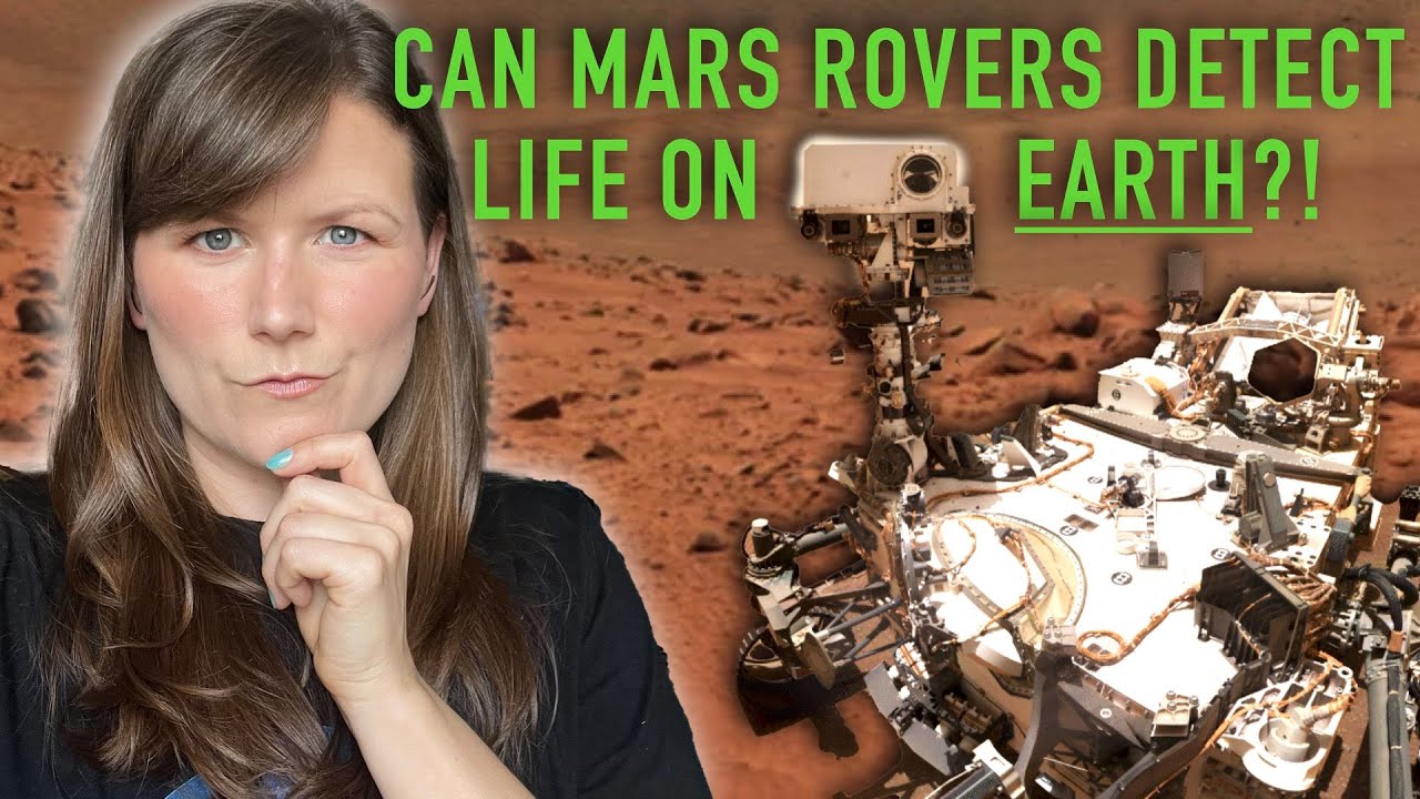 YouTube post by @DrBecky for NATURE. Caption reads: Why we need to return Martian rock samples to....