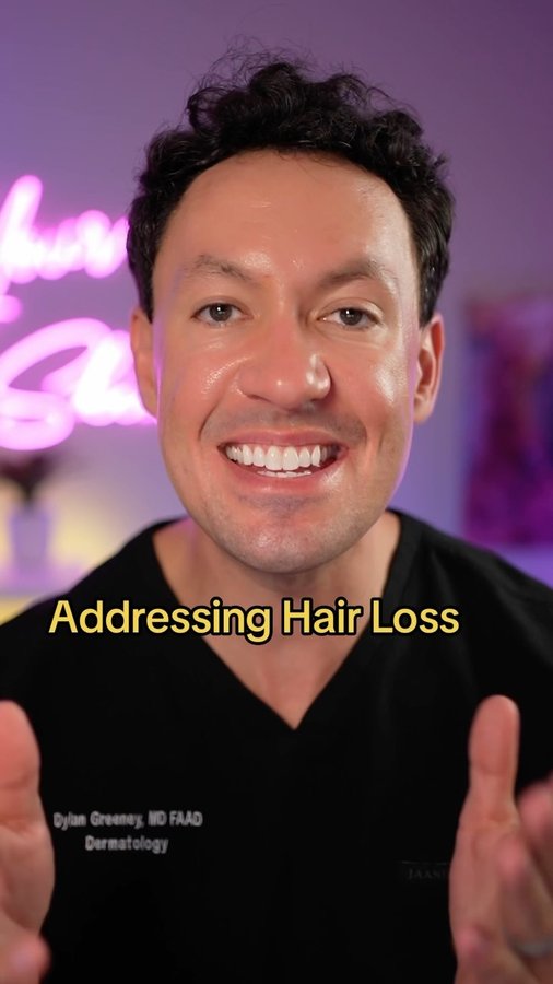 Instagram post by @dr.greeney for hims. Caption reads: #himspartner As a dermatologist, I’ve seen the....