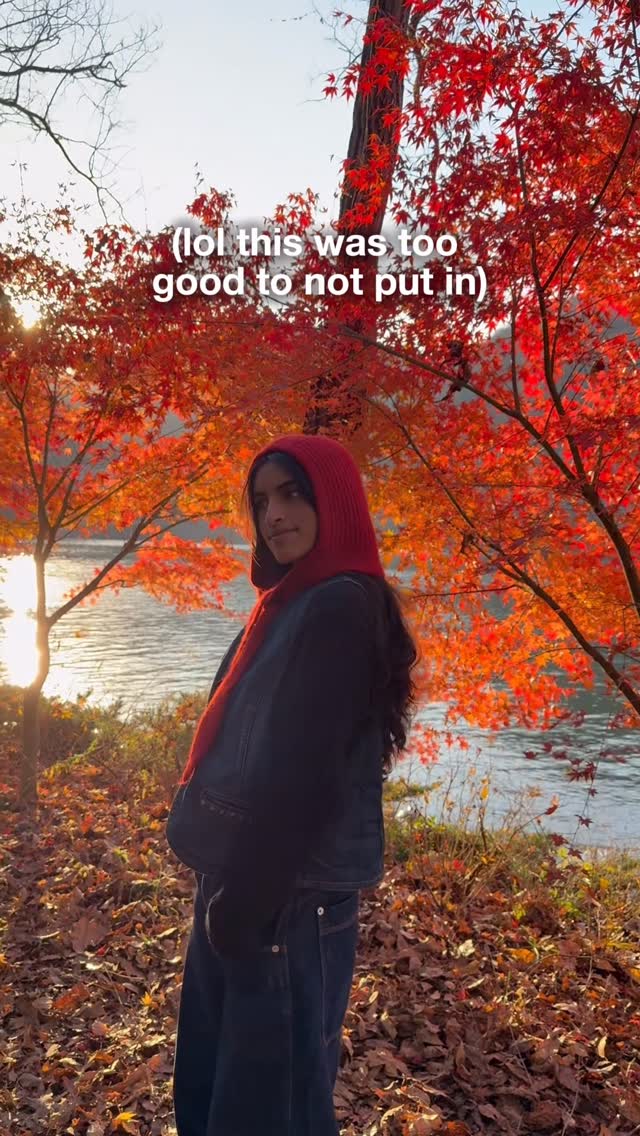 Instagram post by @heyimhershy for LIVE TINTED. Caption reads: i’m not christian but christian girl autumn is....