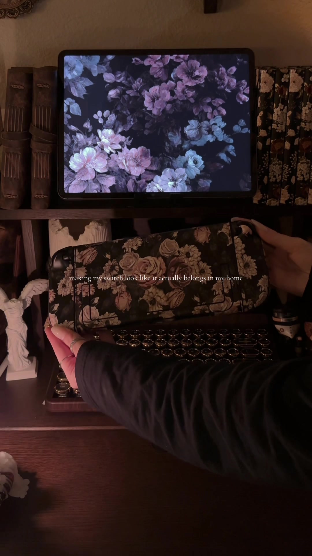 TikTok post by @jasminescozydiary for etsy. Caption reads: [...] #nintendoswitch @Nintendo USA @Etsy @Amazon .