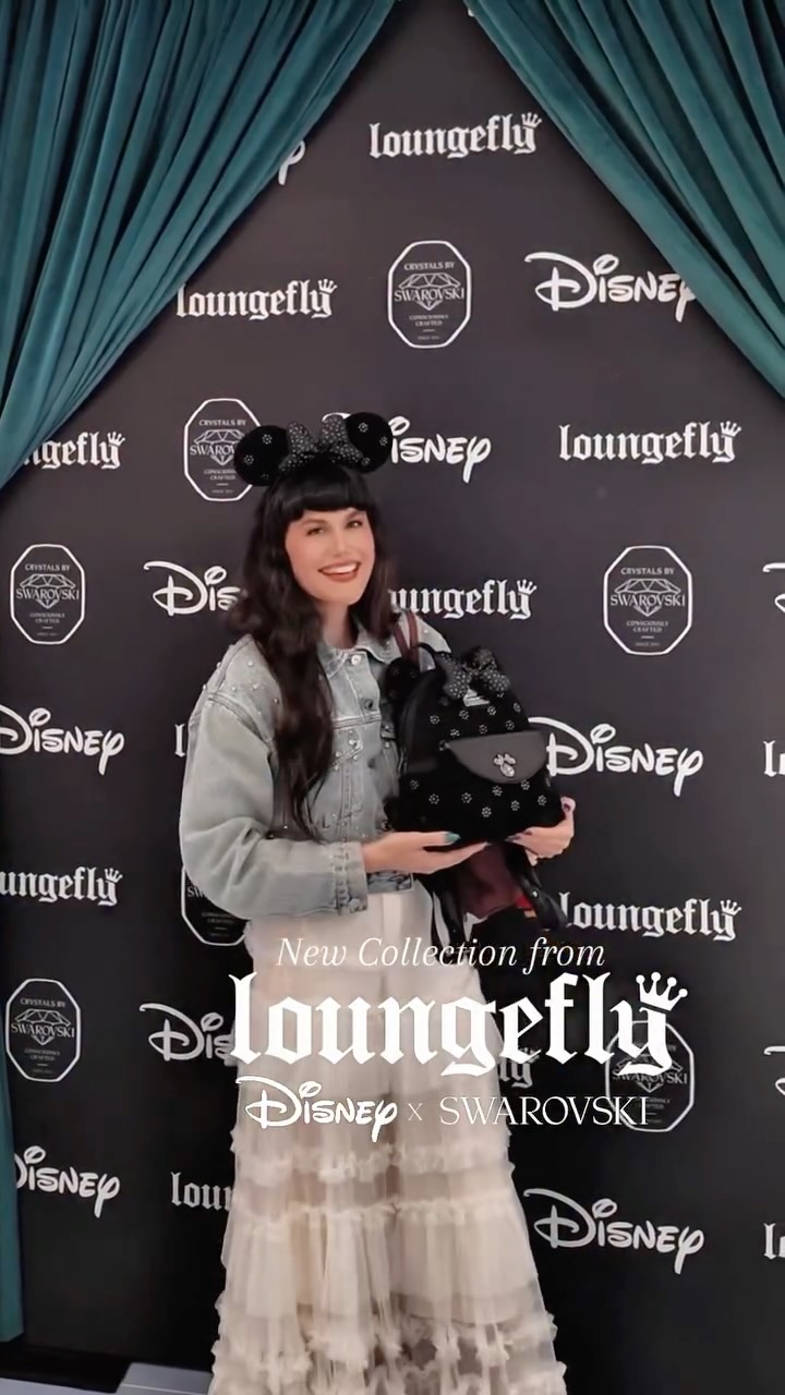 Instagram post by @lulumoondreams for loungefly. Caption reads: [...] from this lovely event ~ The new @loungefly....