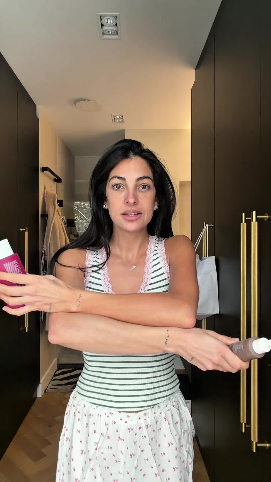 TikTok post by @annanooshin for Clay And Glow. Caption reads: @Clay And Glow ad 💕.