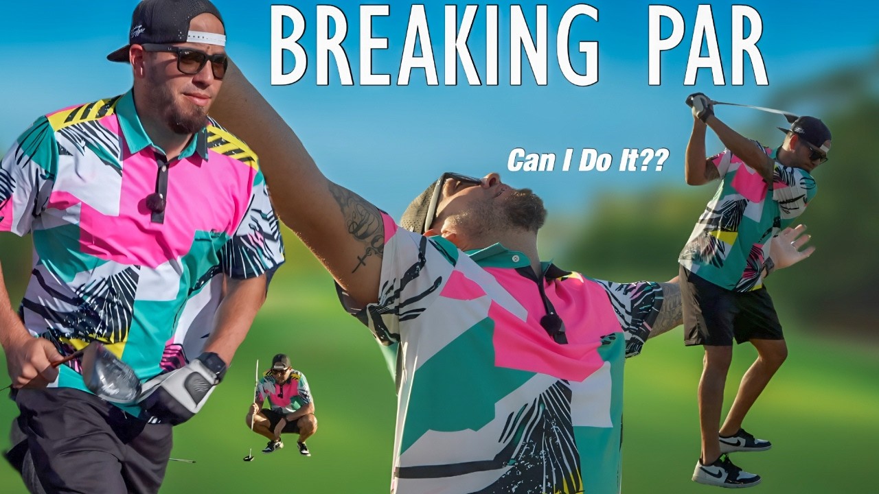 YouTube post by @thegolffathers for Sunday Swagger. Caption reads: He Broke Par… BUT Can He Do It Again From the....