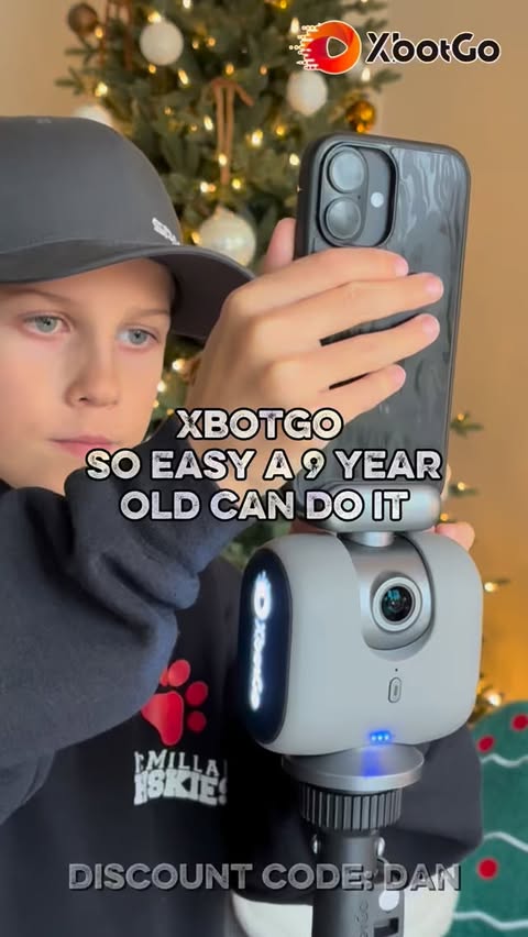 Instagram post by @dj.tiling for XbotGo. Caption reads: Reed wants to show you how easy it is to use the....