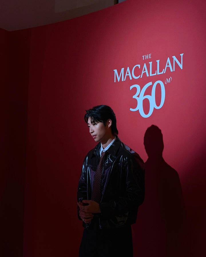 Instagram post by @kevinchatchapon for The Macallan. Caption reads: Whisky and art coming alive 🥃

At The Macallan....