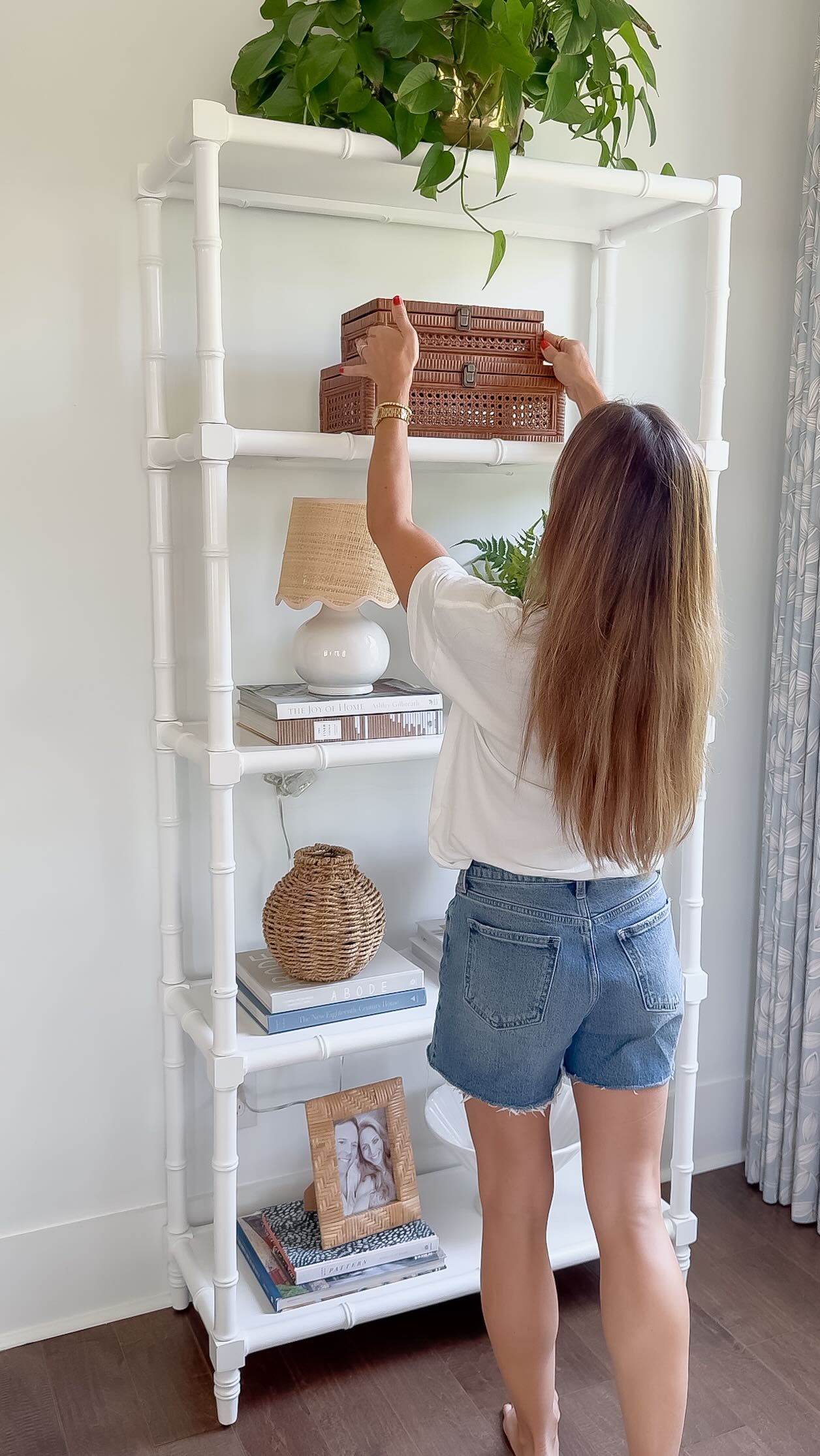 Instagram post by @mycanvashome for Serena & Lily. Caption reads: An immediate add to cart >> to purchase!🥰💙

TAP....