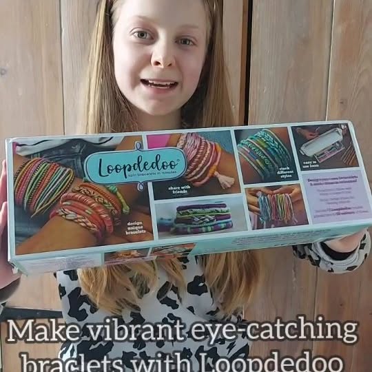 Instagram post by an influencer for Vivid Toy Group. Caption reads: Make your own bracelets in minutes! 📿 With the....