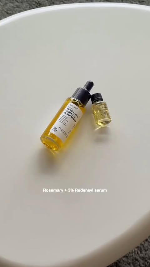 Instagram post by @aryann.nalawade for Brillare. Caption reads: Tried Brillare’s Rosemary Hair Oil Shots +....