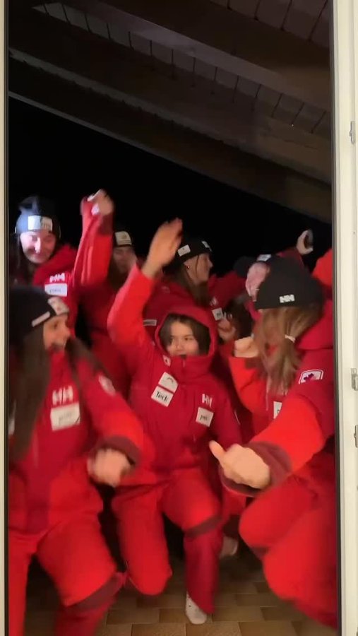 Instagram post by @alpinecanadawomen for Helly Hansen. Caption reads: [...] that we are excited about the new....