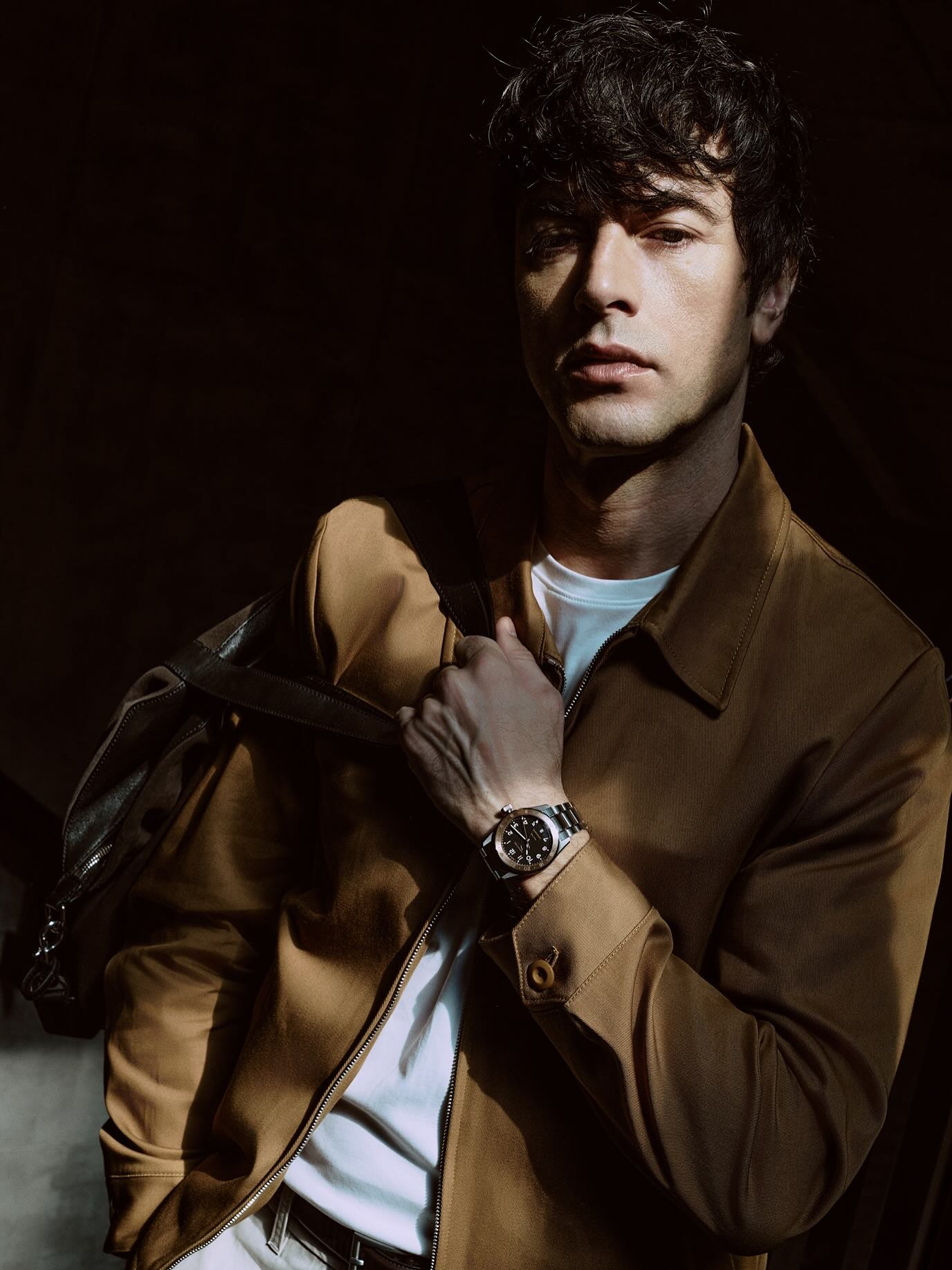 Instagram post by @javierrrey for Longines. Caption reads: What time is it....