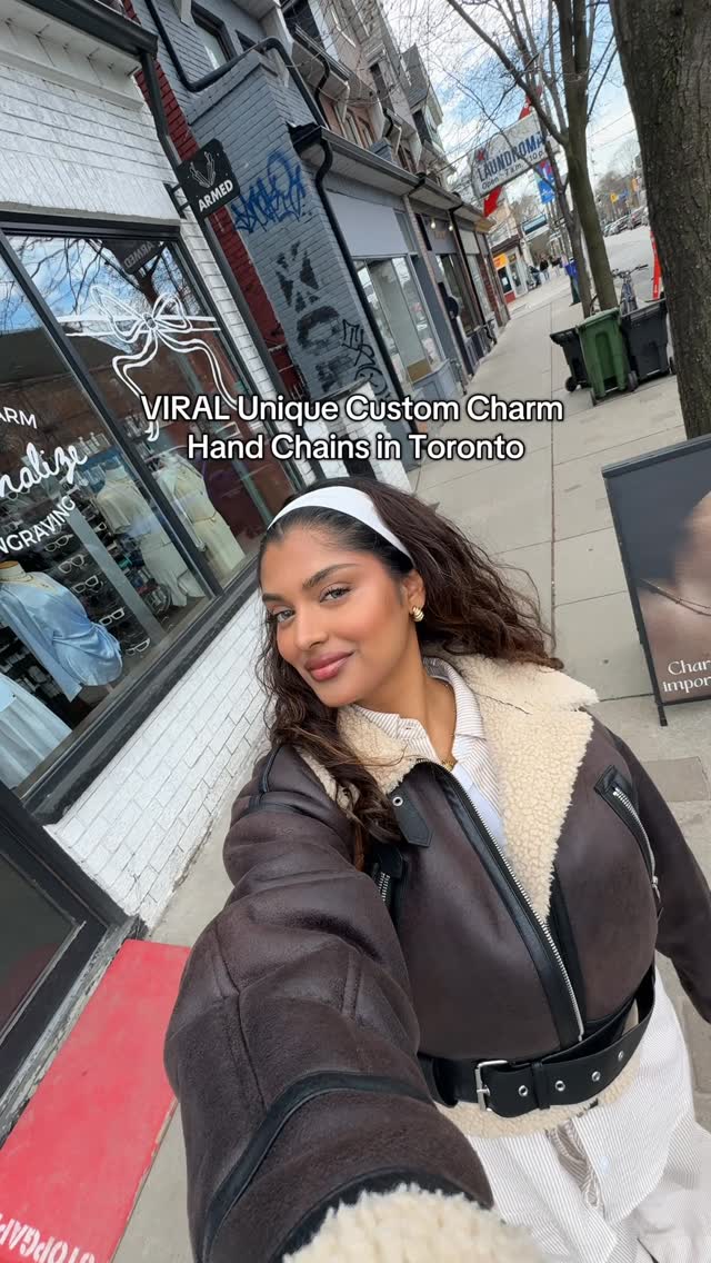 Instagram post by @http.nadeya for upandarmed. Caption reads: having a jewelry stack that noone else does is....