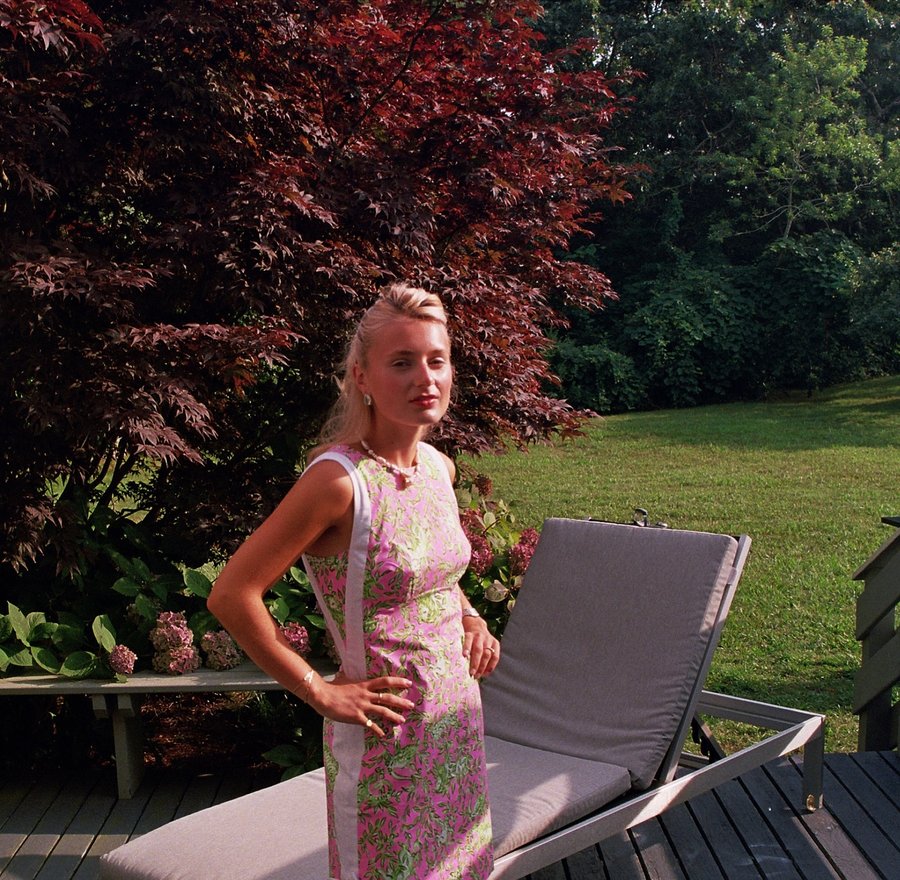 Instagram post by @thegoldcoastermt for Lilly Pulitzer. Caption reads: Wanted to share this photo & wanted to share that....